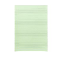 Topless Pad Green 50 sheet A4